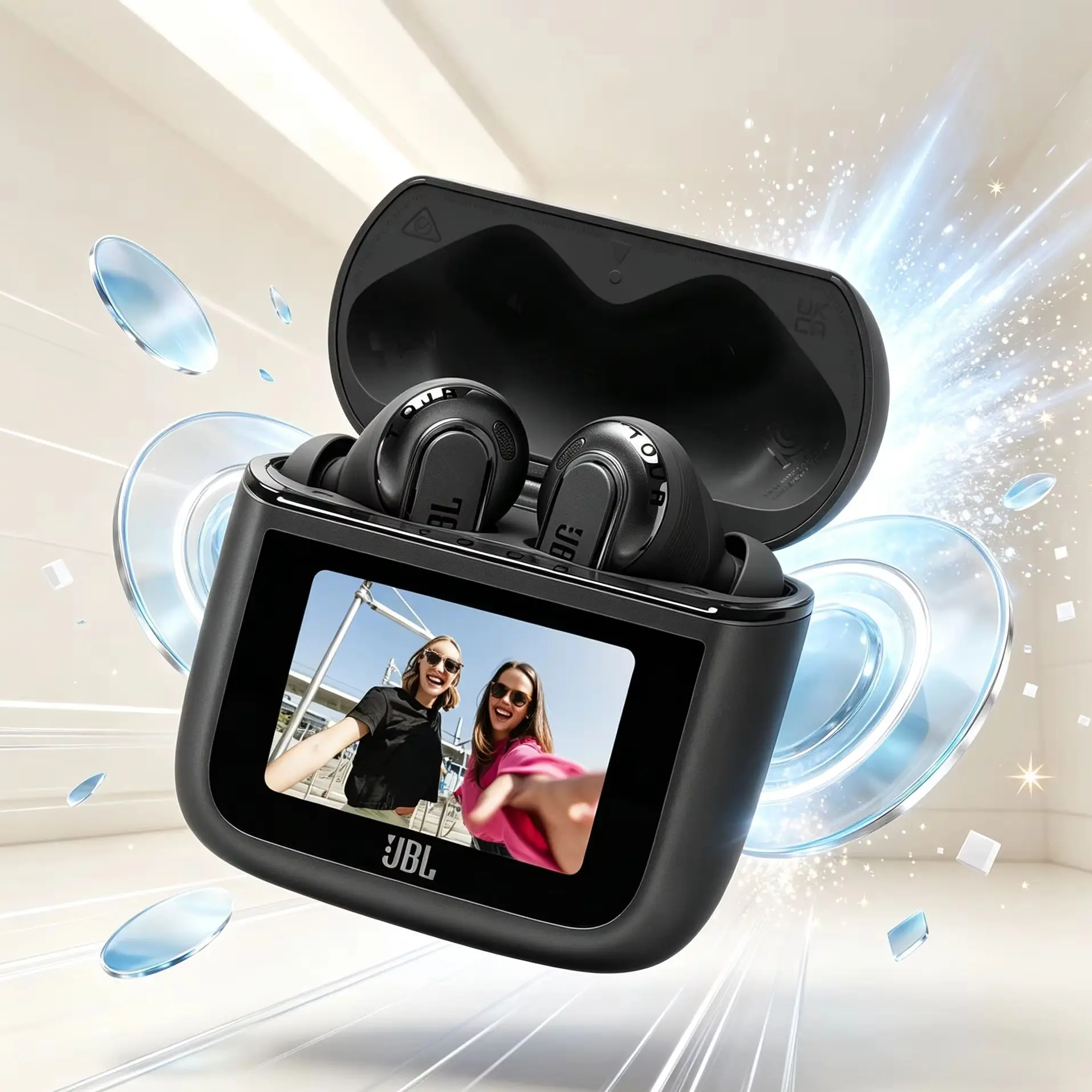 JBL TOUR PRO3 In-Ear TWS Headphones AI HD Call Noise Reduction Adaptive ANC Clear Voice for Remote Office Online Meeting Call