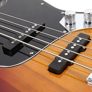 HUASHENG Popular 46 Inch 4 String Electric Guitar Bass OEM ODM Guitar Bass for Beginners Professionals Kids Adults