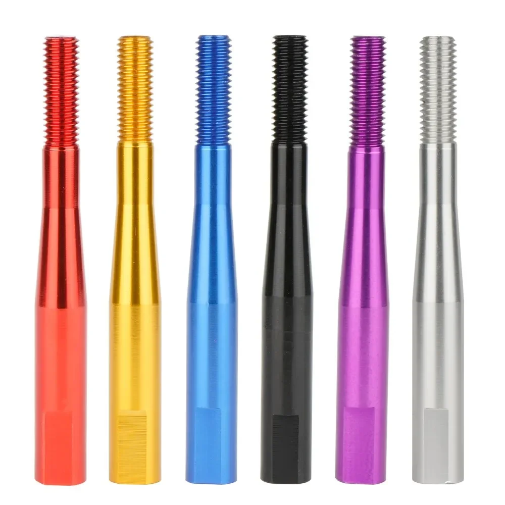 유니버설 118MM M10 x 1.5 알루미늄 기어 노브 연장 익스텐더 JDM 랠리 드리프트 기어 시프터 레버 SK-1015