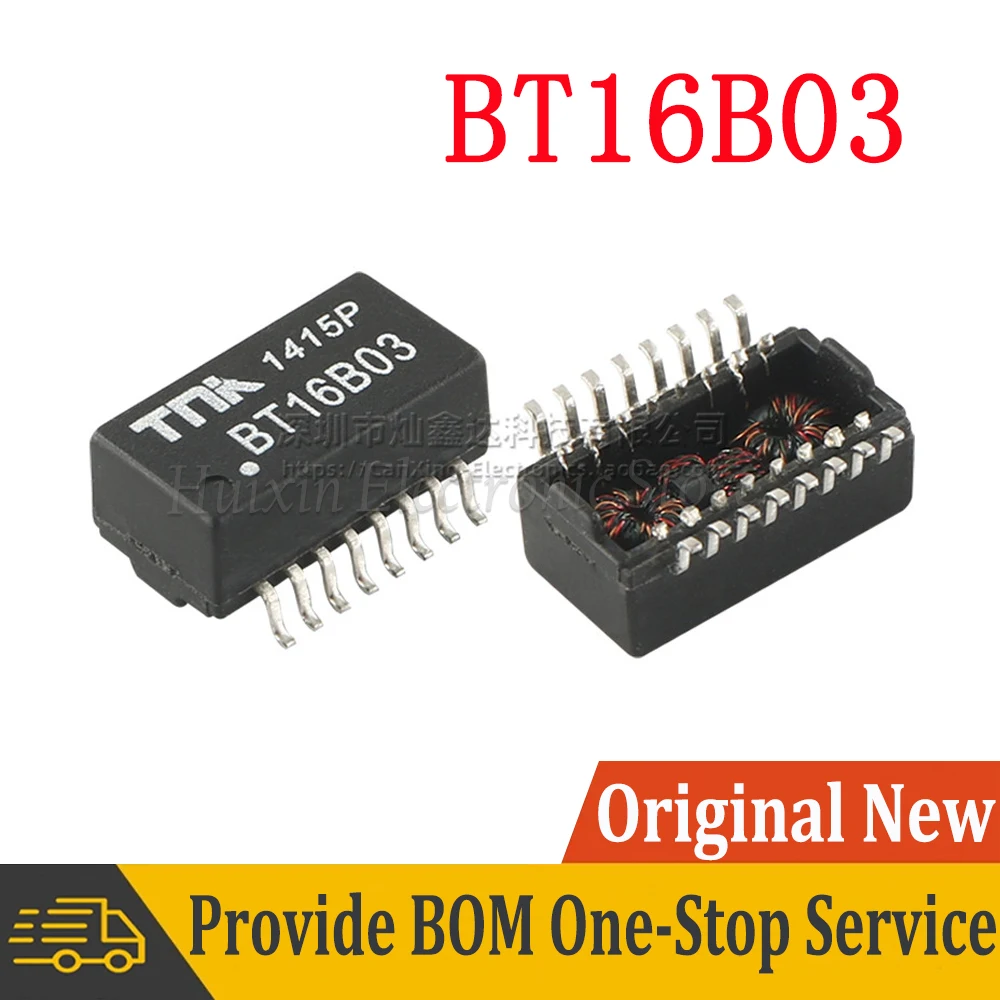 2pcs BT16B03 SOP16 100 Base-T single port transformer Module High Quality BT16B03