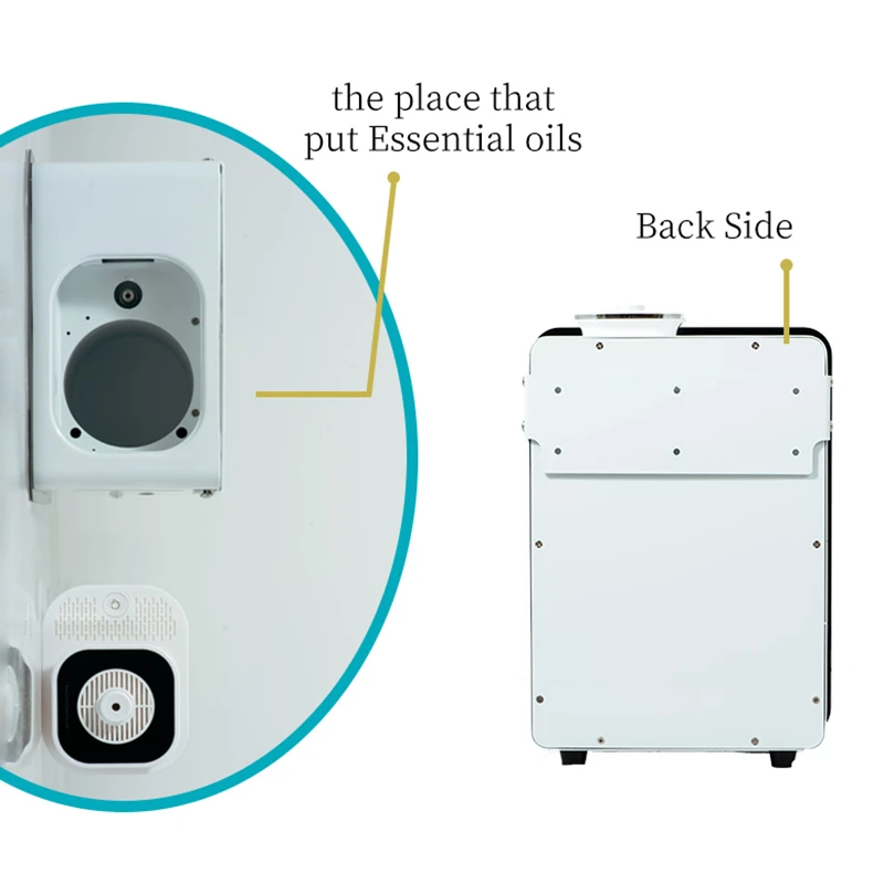 Namste Khách Sạn Lớn Hương Thơm Khuếch Tán Wifi Điều Khiển Tinh Dầu Khuếch Tán Tinh Dầu 1200Ml Nhà Hơi Máy Điện Thơm Ốc Đảo