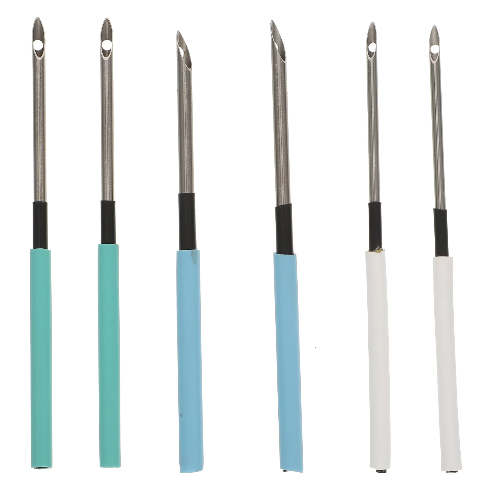 

6pcs Head Poking Needle Diy Embroidery Needles Punch Cross Alloy DIY Embroidery Needles Craft Tools Holiday Gifts