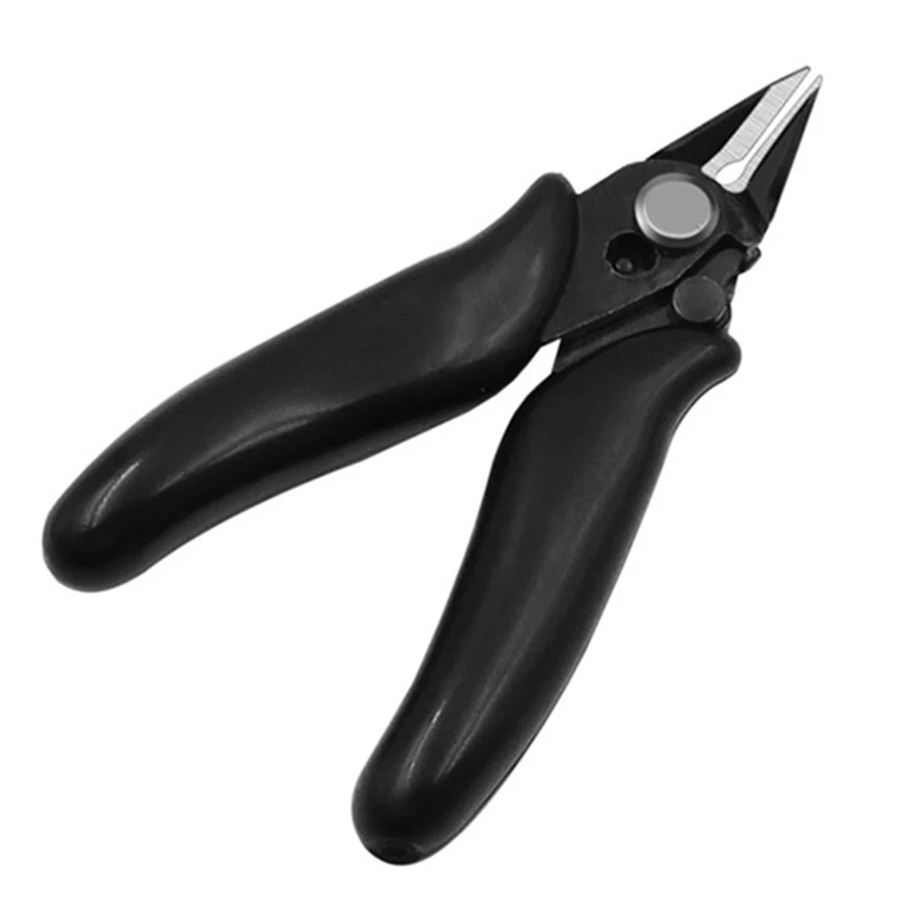 3.5 Inch Pliers Diagonal Pliers Automatic Rebound Function Comfortable Grip Easy Handling High Carbon Steel Jaw