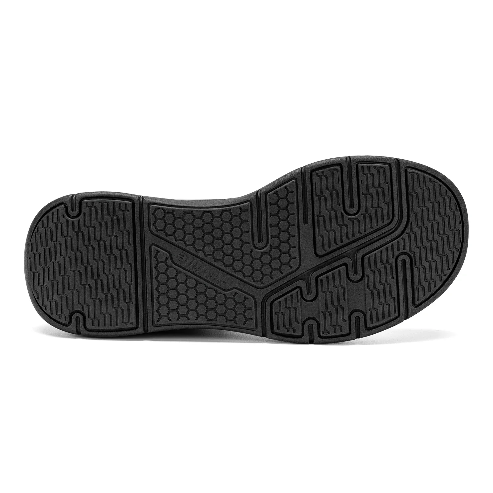 FitVille Herren-Walkingschuhe mit breiter Zehenpartie, dicke Sohle, lässige Sportsneaker, bequeme Fitness-Laufschuhe für Herren, atmungsaktiv für den Herbst – Detail 11