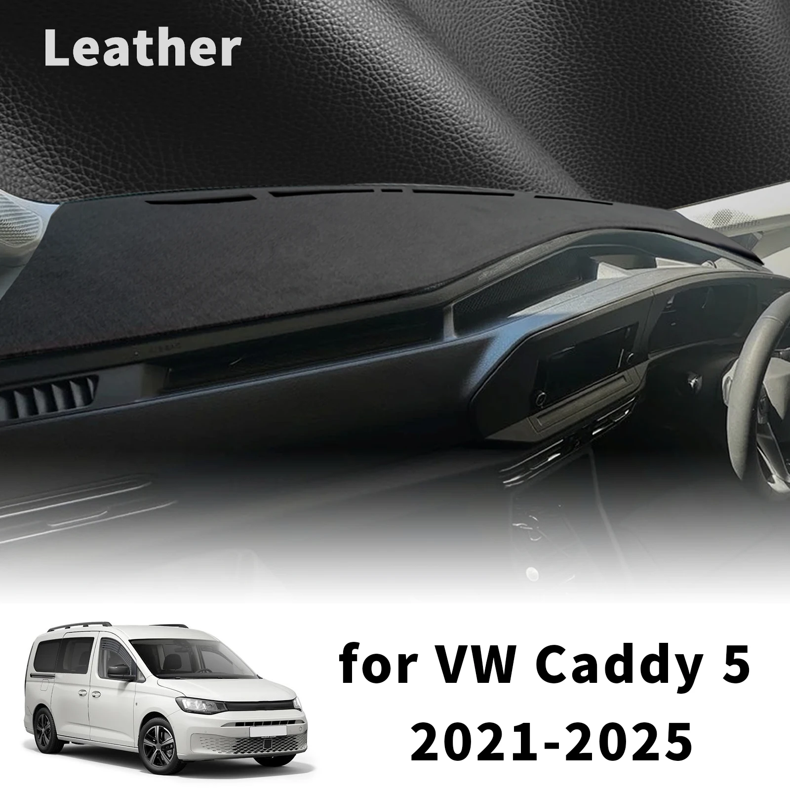 フォルクスワーゲン-vw-キャディ-5-2021-2025-ライフカーゴ用-​-​-ダッシュマット-ダッシュボードカバー-反射防止-断熱-日焼け防止