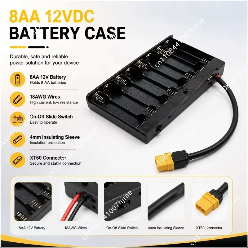 Baja Light Kit with Battery Pack 3-Pin MR60 Connector and Horn Set Fit for Wintai-Tech China Off-Road Vehicle Modification Parts