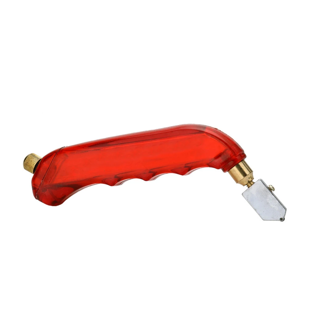 Pistol Grip Glass Cutter with Replaceable Blades & Auto Oil Feed, Ideal for Tile & Glass Cutting