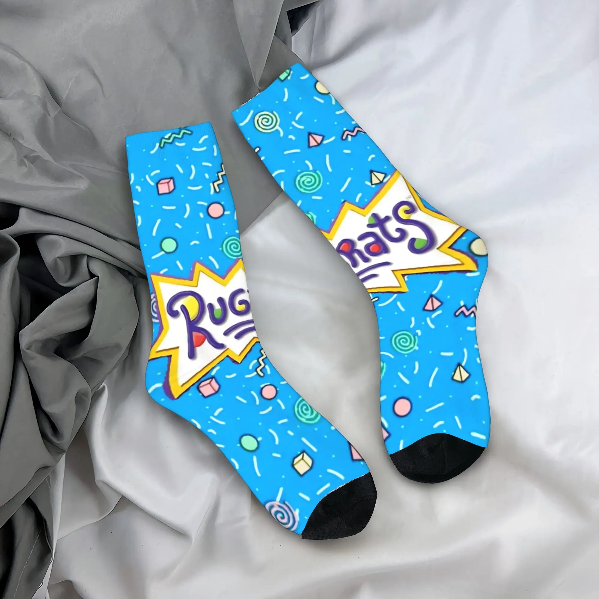 

Rugrats Chuckie Finster Stockings Adults Men Socks Comfortable Elegant Socks Autumn Climbing Anti Sweat Custom Socks Gift