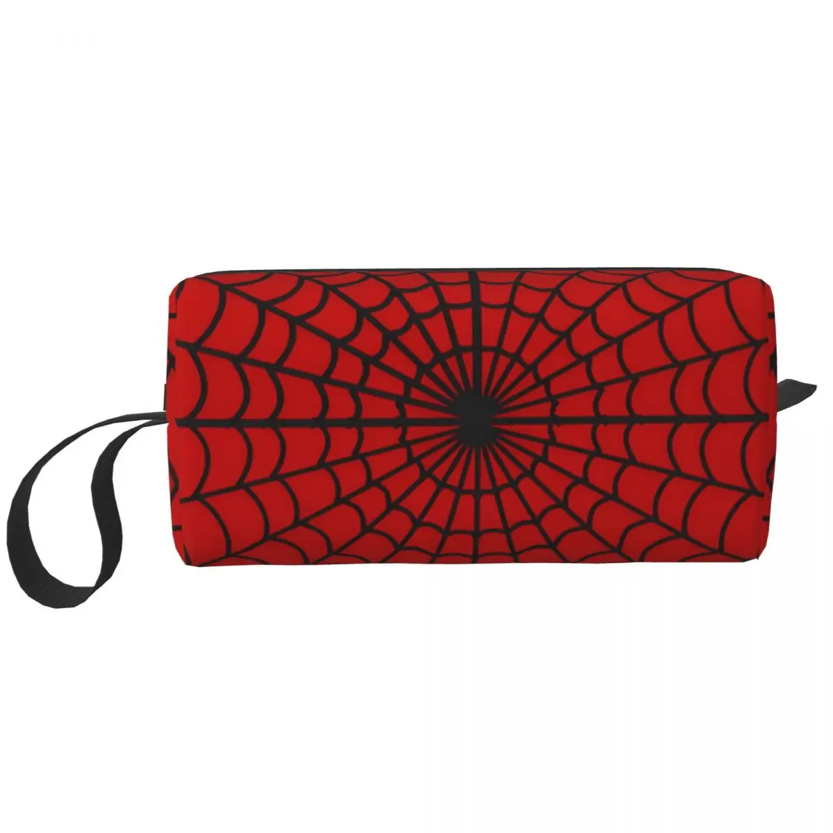 Spider Web Art Spiderman Spiderverse Makeup Bags Large Capacity Cosmetic Bag Trendy Travel Makeup Organizer Case