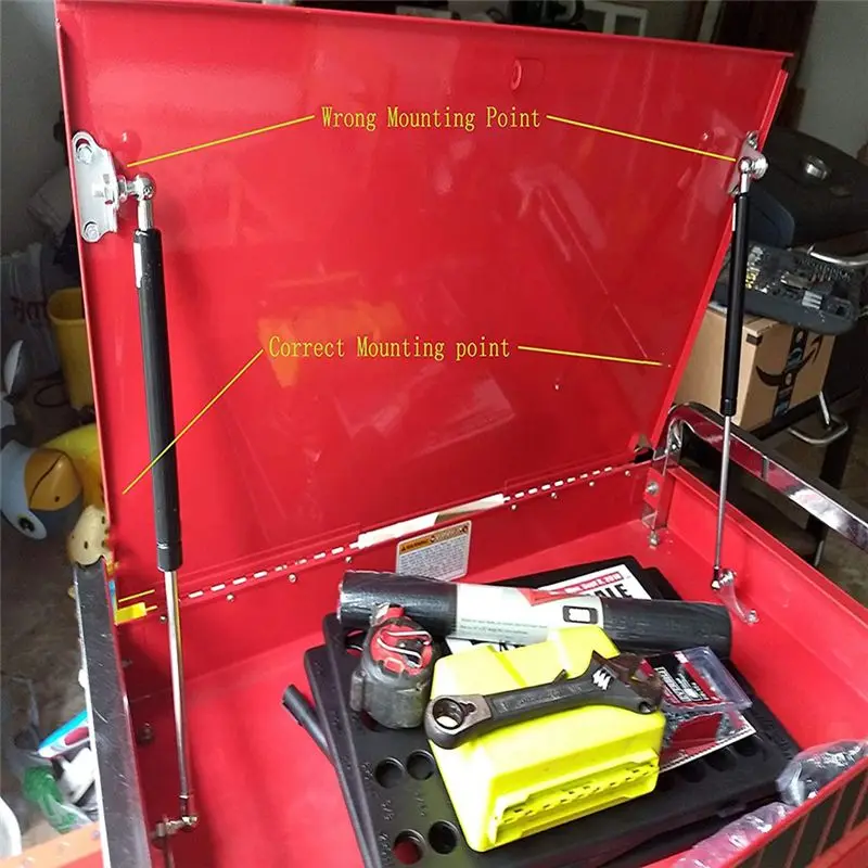 Gas Shock Strut Springs For Caravan Beds, Boat Beds, Door Covers, Floors, Hatch Doors, Sheds,Lifting Bracket-Y79A