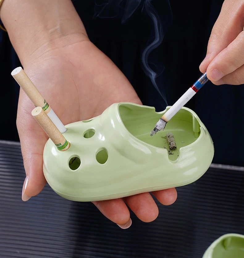 

New Creative Cave Shoes Ashtray Office Home Living Room Desktop Ashtray Cave Shoes