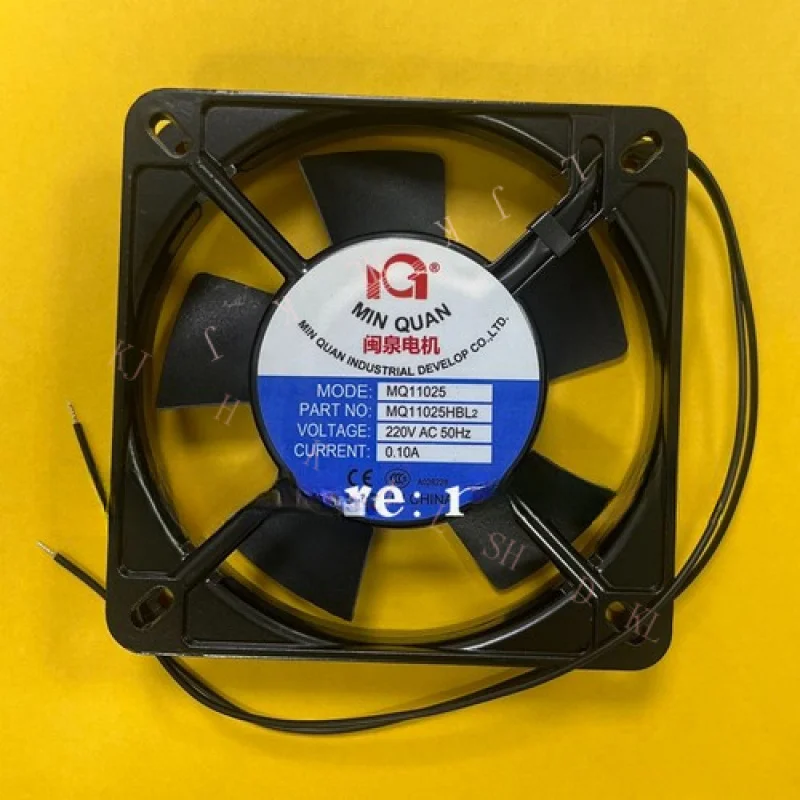 

N FOR MINQUAN MQ11025HBL2 11025 AC220V 0.10A Metal Axial Cooling Fan