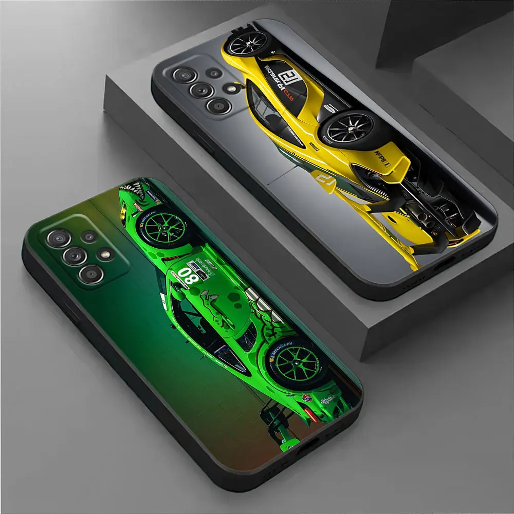 For Samsung Galaxy A55 Case A54 A52S A53 5G A51 A34 A35 A33 A32 A50 A72 A71 A30 A7 A9 Case Soft Cover Tokyo JDM Drift Sports Car