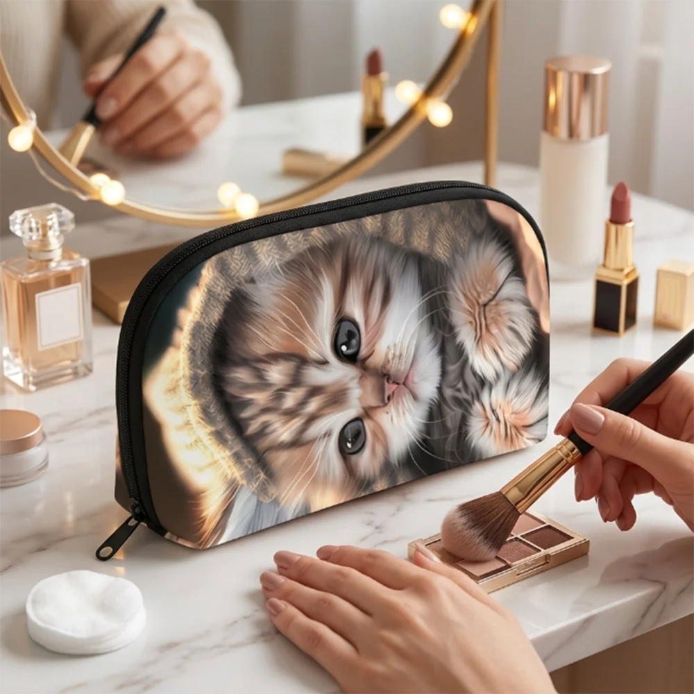 Büyük Kapasiteli Kedi Baskılı - Skincare D'Alba incelemesi ve fiyatı