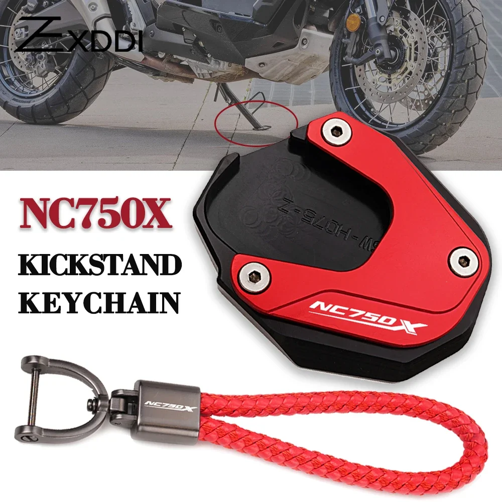 

For HONDA nc750x NC 750X NC750 X 2017-2020 2021-2024 Motorcycle CNC Foot Side Stand Kickstand Enlarge Extension Pad accessories