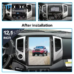 Automotive Multimedia Stereo Receiver Car Radio Android 13 For Toyota Tacoma 2005~2015 GPS Navigation Voice control Head Unit