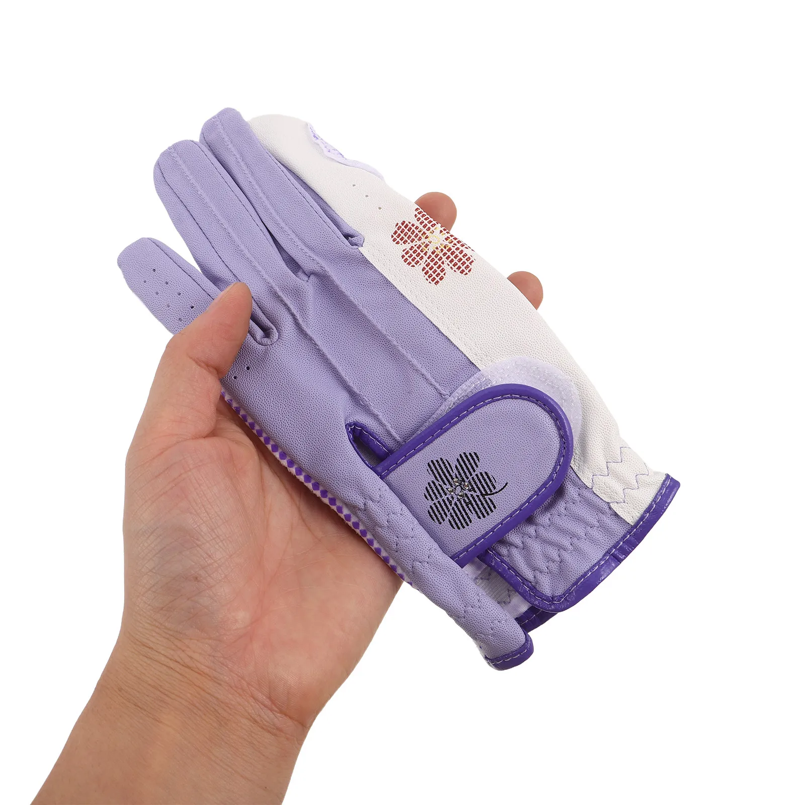

1Pair Women's Golf Gloves Breathable Non-Slip Grip Lightweight Flexible Fit for Outdoor Sports Ladies Golfing Accessories