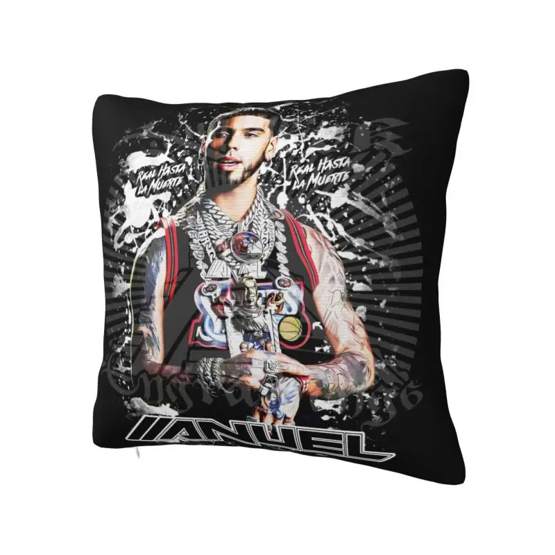 Custom A-Anuels Rapper AA Square Pillow Case Home Decorative Cushions Throw Pillow for Living Room Double-sided Printing