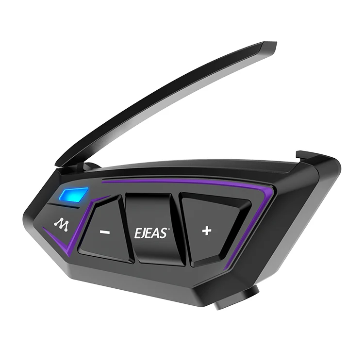 

EJEAS MS8 8 Riders Motorcycle Helmet Fast Long Distance ABS MESH with Bluetooth Intercom for Long Journeys