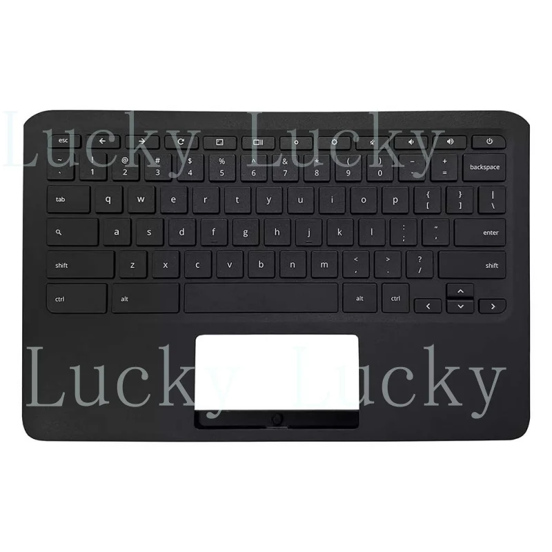 

Клавиатура и подставка для рук (пальмрест) для ноутбука HP Chromebook 11A G6 EE L52192-001 L92224-001 (версия для США)