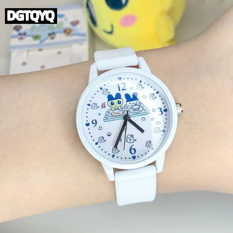 2026 Anime Cartoon Silicone Watch for Middle High School Students Exam Analog Quartz Watch for Kids Birthday Gift reloj niño