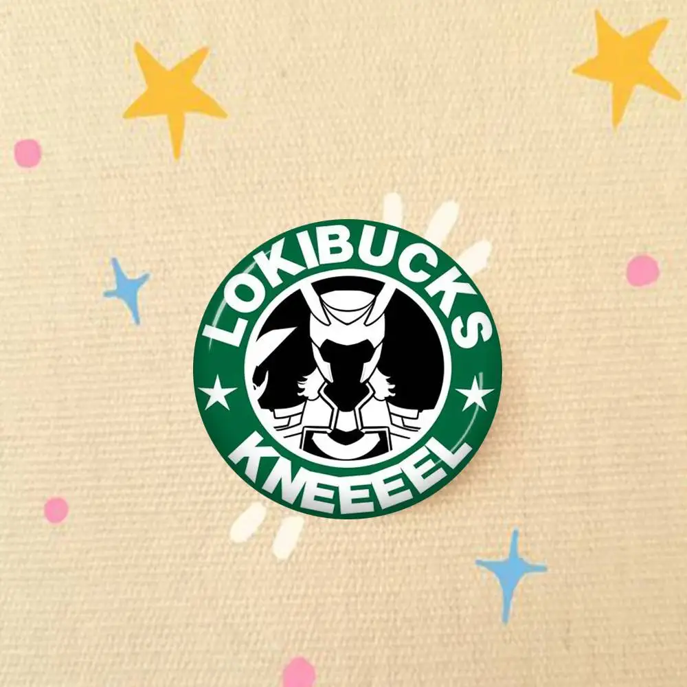 Anime Creative Tinplate Soft Button Pins Animal Icon Brooch Lapel Backpack Badge Accessories Pin LOGO L-loki Fsor P-presidents view 6