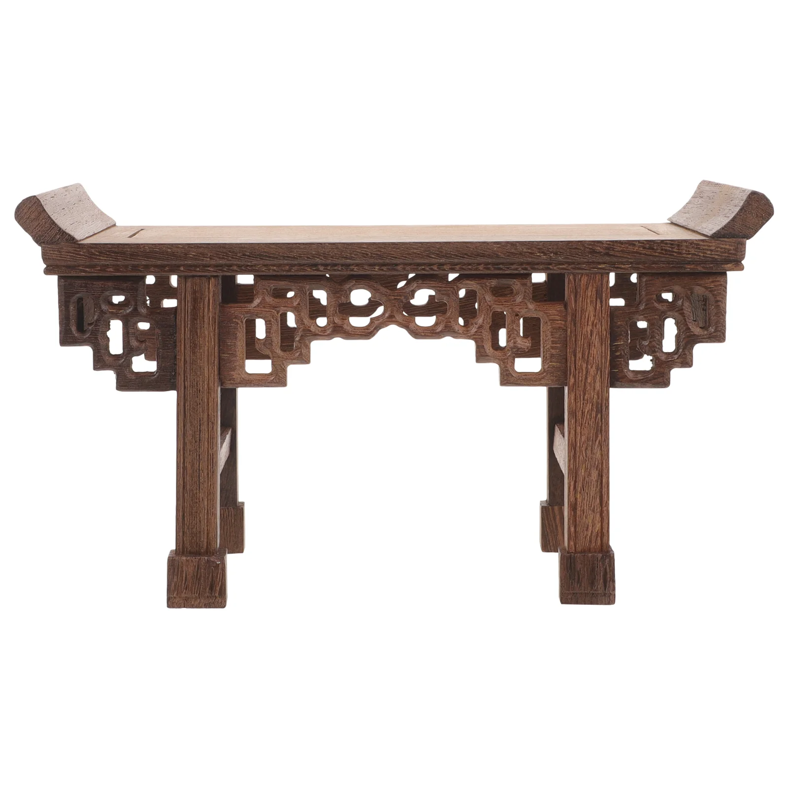 

Flowerpot Wood Stand for Display Wooden Small Plants Buddha Statue Riser