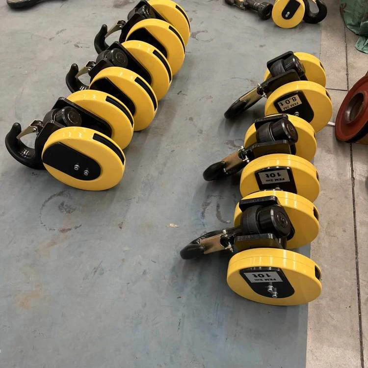 Proven Quality 25t Double Sheave Crane Hook Block for Electric Hoist and Industrial Lifting Applications