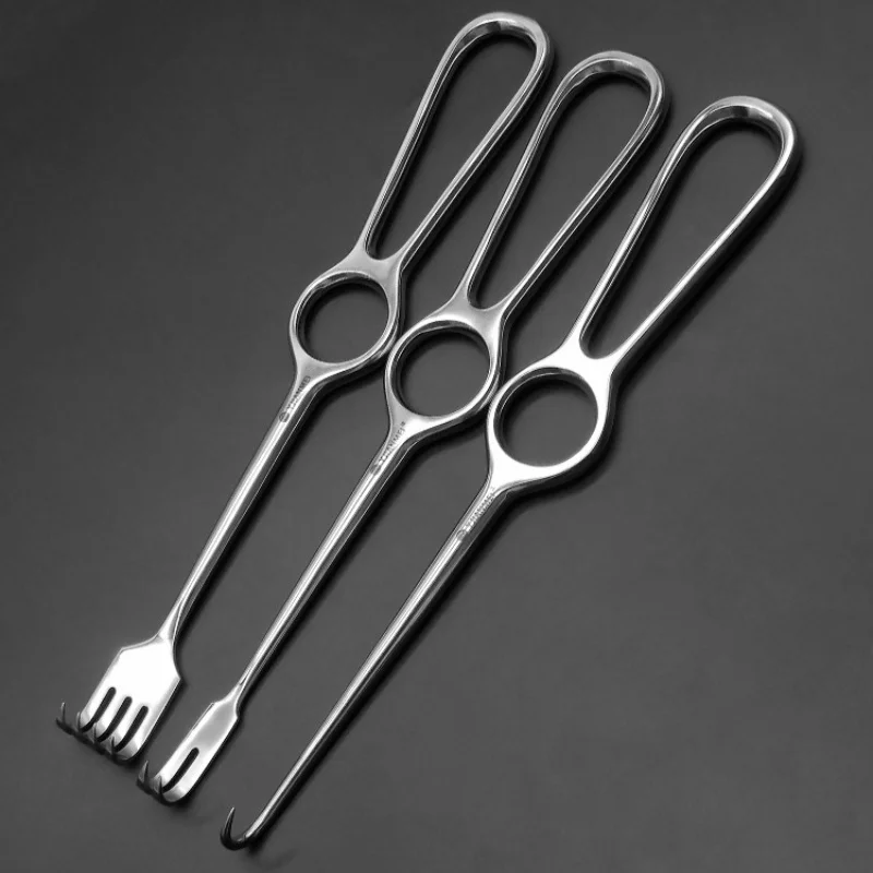 1PC Stainless Steel Skin Pull Hook Medical Muscle Pulling Hooks Soft Tissue Retractor Wound Pulling Hooks