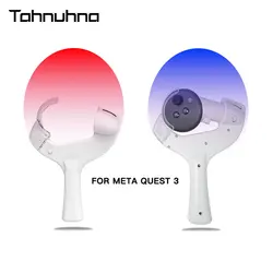 Table Tennis Adaptor For Meta Quest 3/Quest 3S Controller Handle Grip Playing Ping Pong Racket Enhanced VR Game Accessories