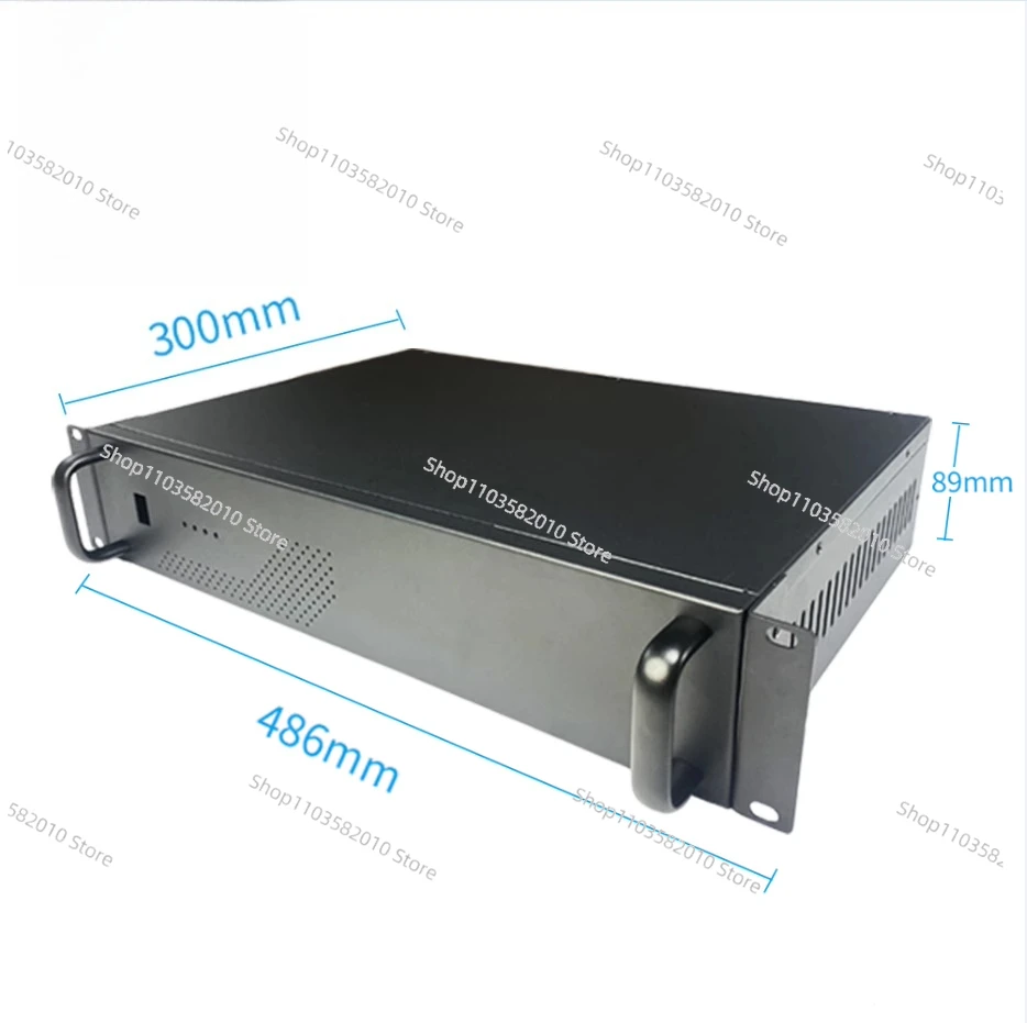 Rack type 19 inch standard 2u sheet metal chassis processing custom 1u 3u 4u shell
