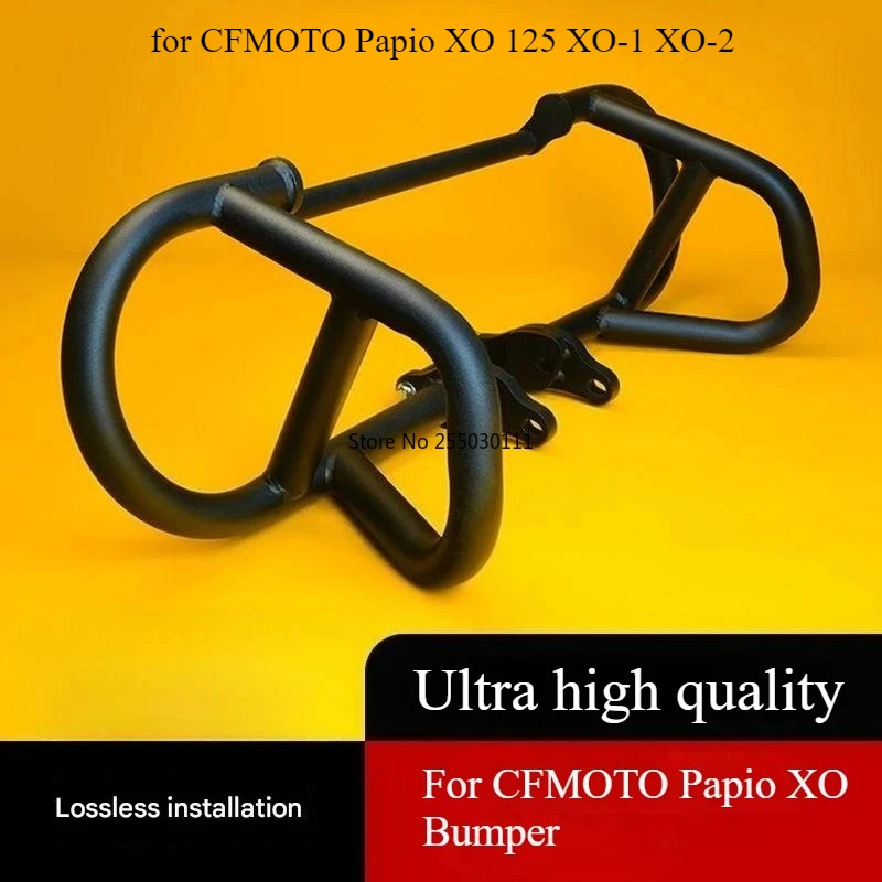 

For CFMOTO Papio XO 125 XO1 XO2 Racer and Adventurer motorcycle bumper guard bar anti-collision anti-fall bar competition bumper