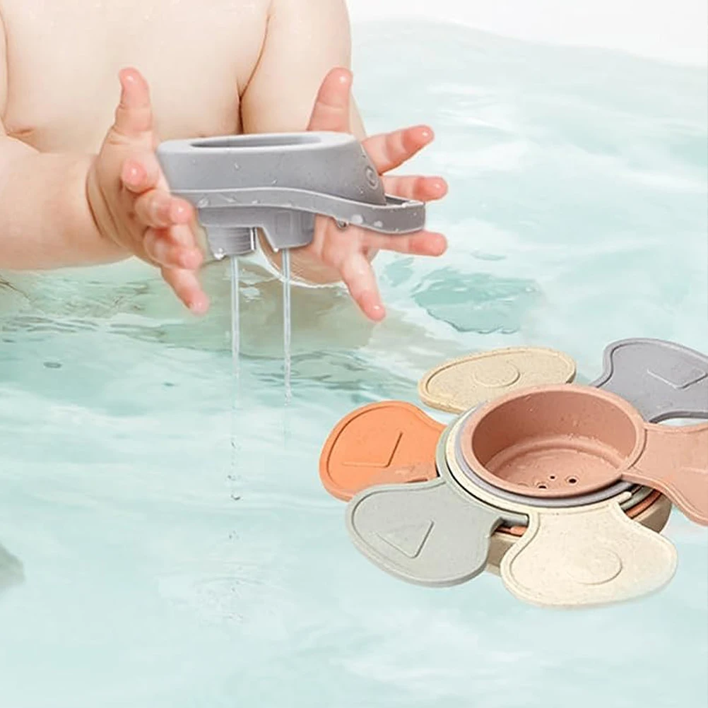 

Intellectual Hourglass Stacked Cup Sorting and Stacking Toys Number for Toddlers