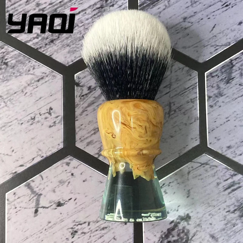 

Кисть для бритья Yaqi 2026, модель Cavern Lake Tuxedo Knot, для влажного бритья, коллекционная, подарок на день рождения для парня