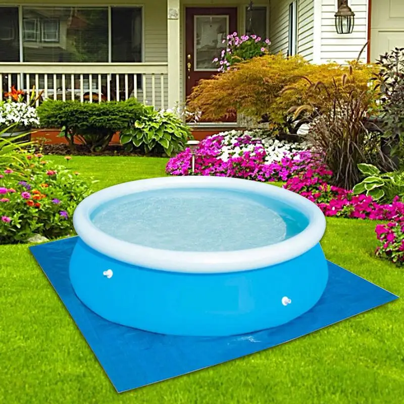 210cm Swimming Pool Cover Summer Waterproof Pool Tub Dustproof Covers Rainproof Pool Covering Cloth Pool Cover Rain Cloth