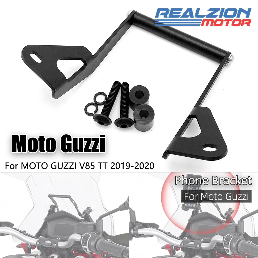 

RZ GUZZI Mobile Phone Stand Holder GPS Navigation Phone Bracket Motorcycle Accessories For MOTO V85 TT V85TT 2019 2020