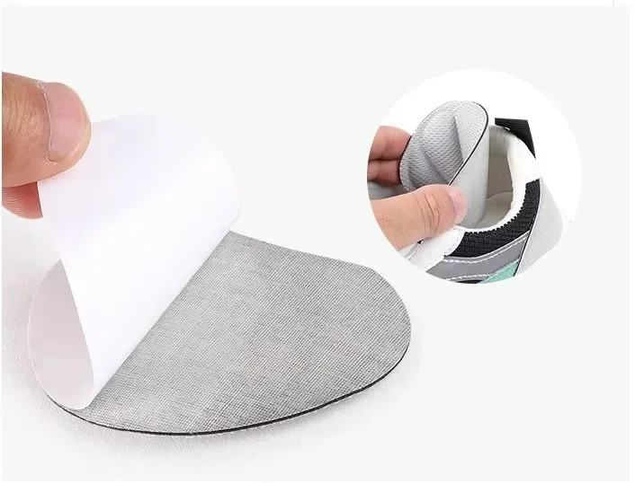 2/8PCS Heel Pads Lightweight for Sport Shoes Adjustable Cute Size Back Sticker Antiwear Feet Soft Pad Relief Anti-wear Cushions
