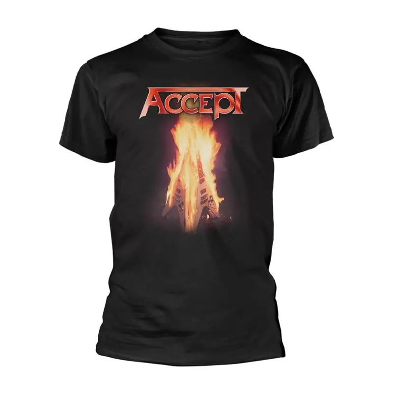 

Accept Flying V T Shirt Size L New 66 D66Z