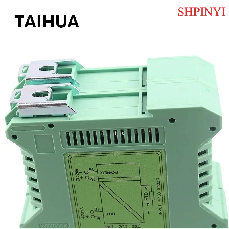 TAP-TR Industrial Thermal Resistance Temp Isolation Transmitter, Pt100/Cu50, 4-20mA Output, 1-In 2-Out, High Stability