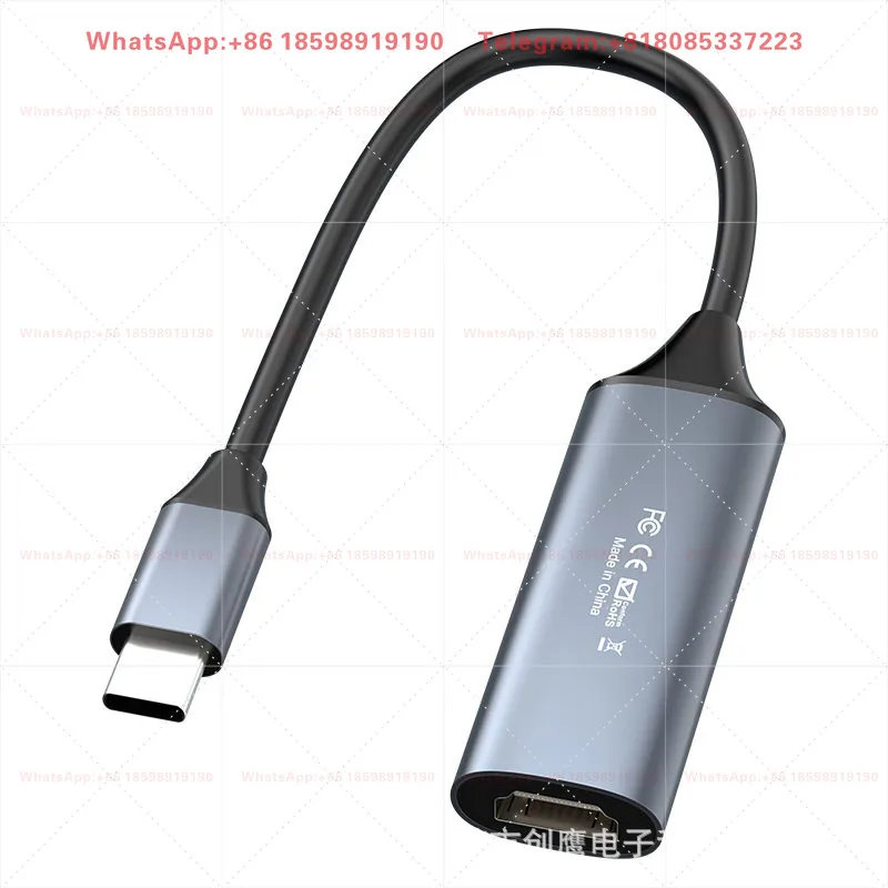 Type-C Game Video Capture Card Live Streaming Capture Box For PS4 PS5 Game Screen Recording Signal Transmission Component