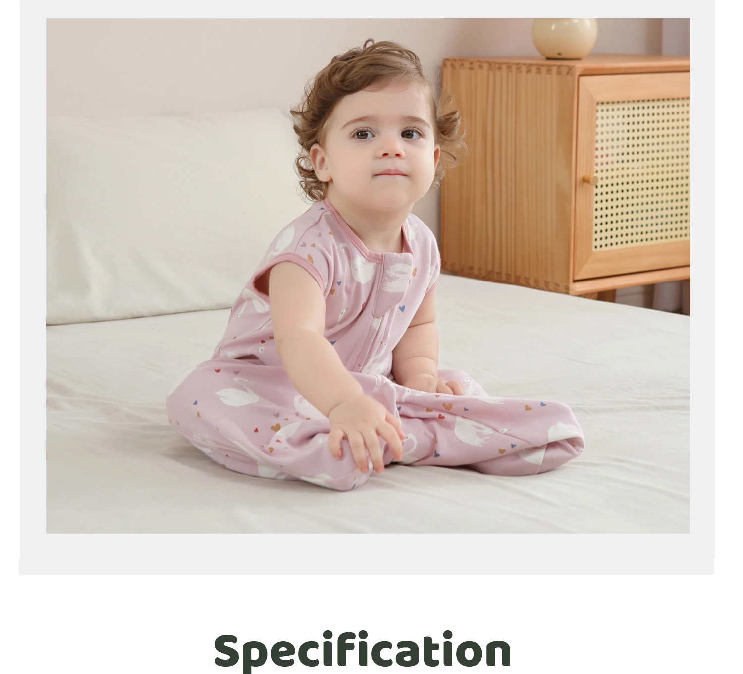Neue Baumwolle Stoff Baby Schlafsäcke Ärmellose Weste Neugeborenen Kind Anti-kick Quilt Sommer Dünne Zwei-wege-reißverschluss Baby schlafsack – Detail 10