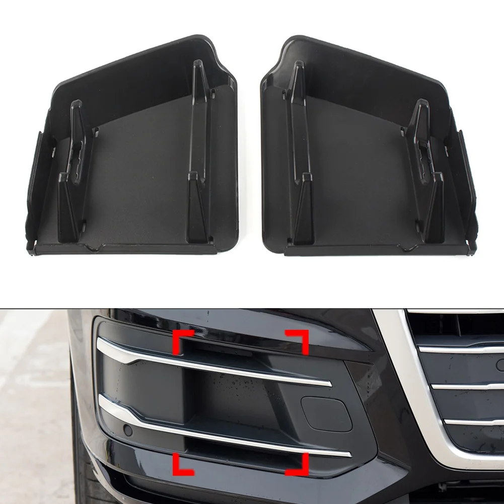 Car Front Bumper Fog Light Grille Bezel Insert Cover 4M0807151 For Audi Q7 Standard Modle 2016-2019