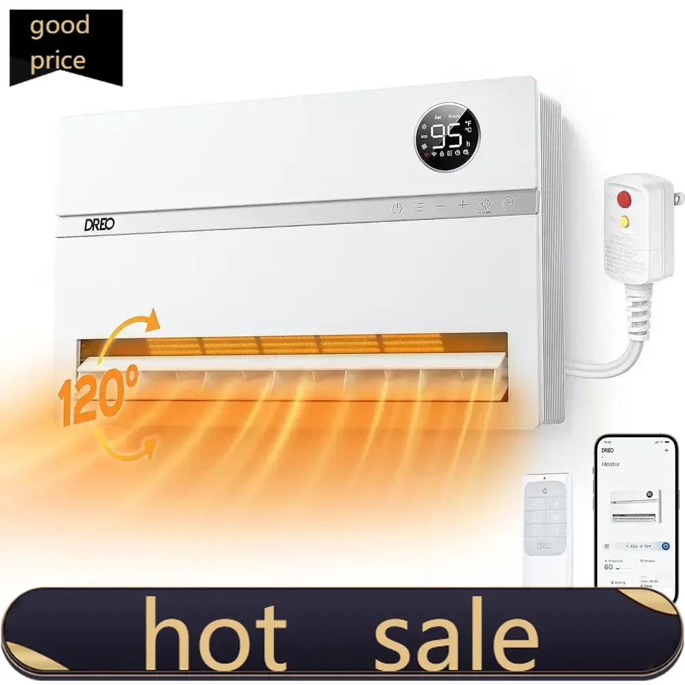 

Ограниченная по времени акция: Популярный умный осциллирующий обогреватель Smart 1500W с ALCI, регулируемым термостатом и 24-часовым таймером для использования в помещении