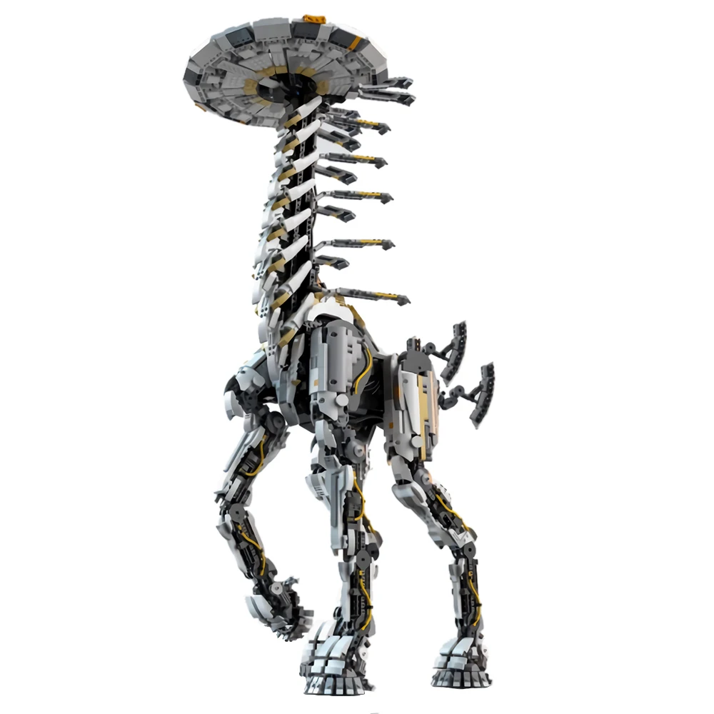 Moc Horizon Giraffe Mechanische Beest Bakstenen Mechanische Giraf Mechanische Monster Bouwstenen Monteren Speelgoed Kind Verjaardag Speelgoed