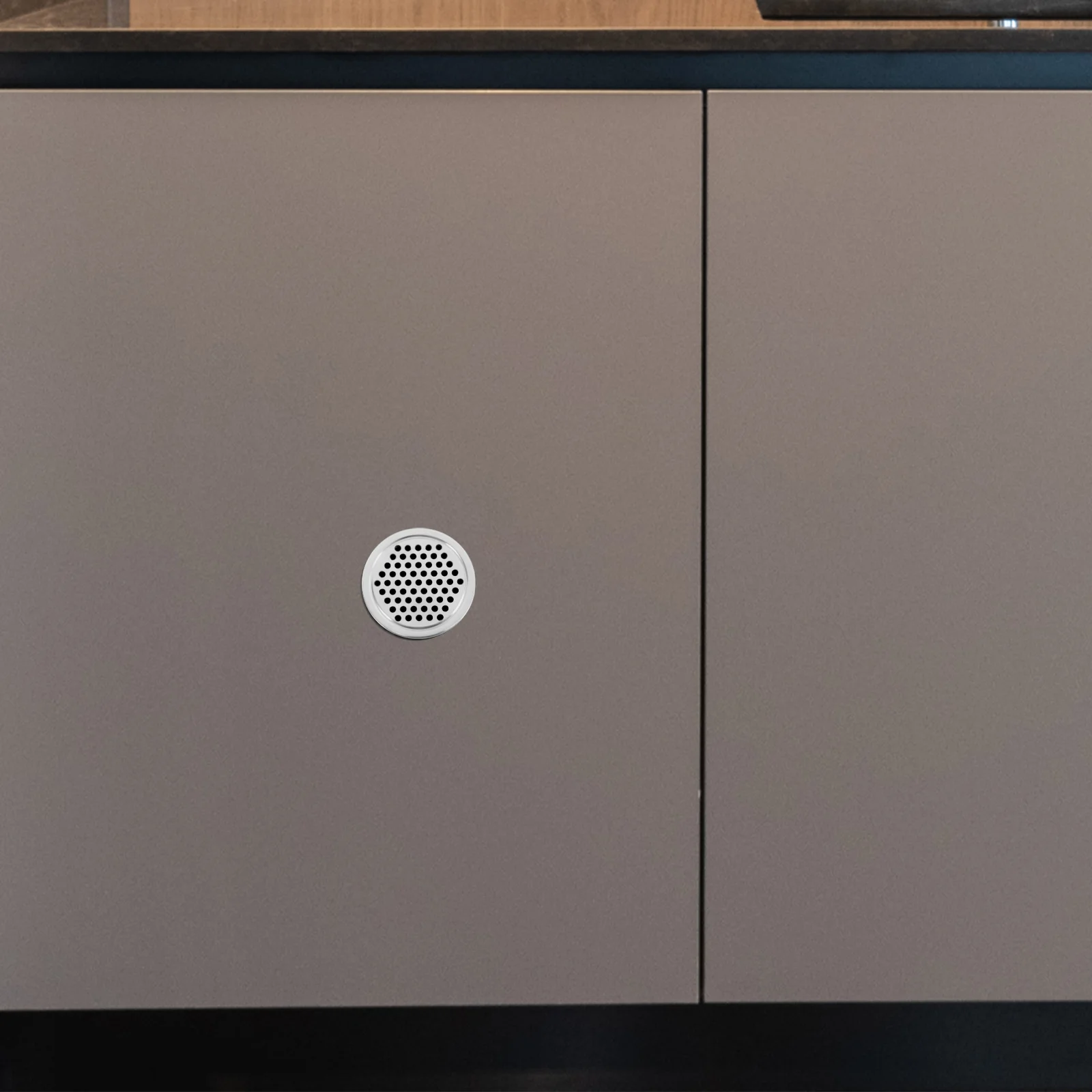 Trous de Ventilation pour Armoire en Maille de Garde-Robe, Bouchons de Meubles, Sortie d'Air, Dispositif Rond en Acier Inoxydable, 6 Pièces