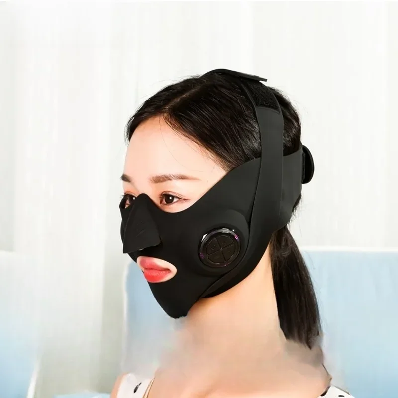 Mask] Lift V face facial massage mask double micro electric bandage