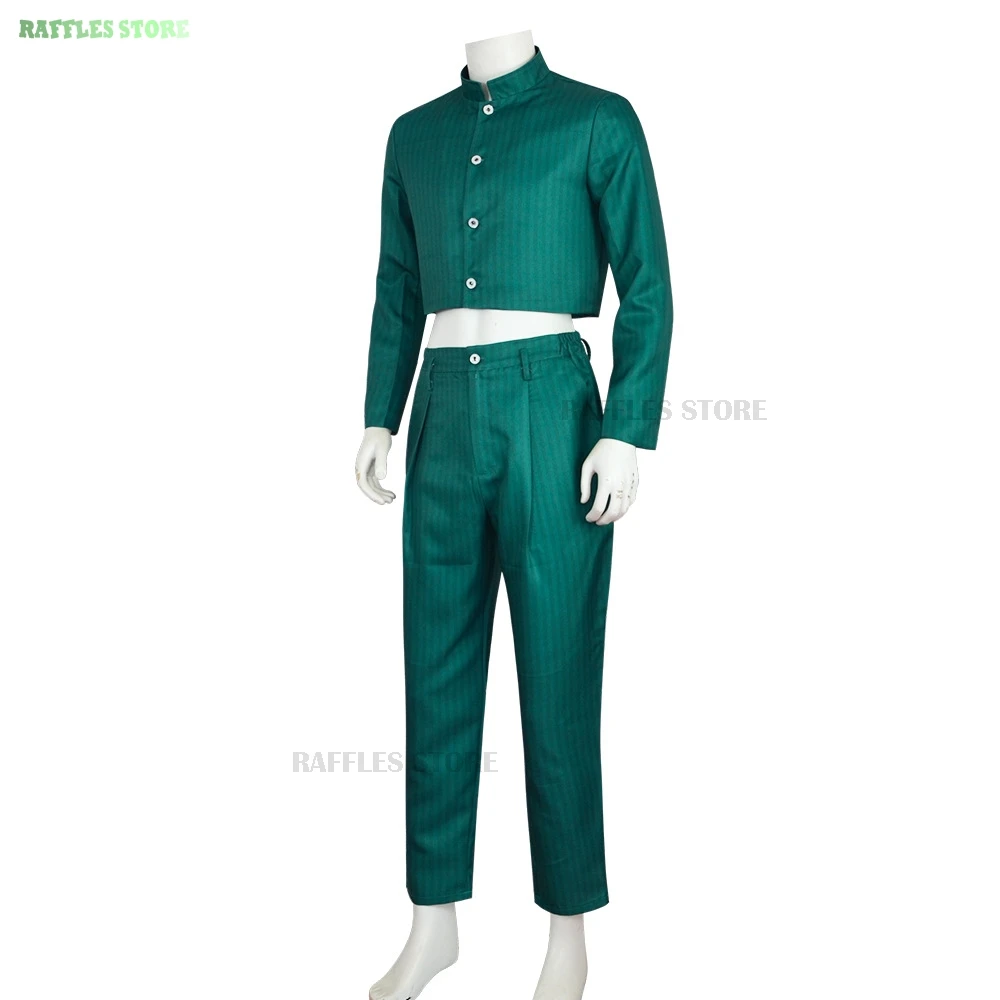 New Movie YuYu Hakusho Yusuke Urameshi Cosplay Costume Yusuke Ghost Fighter Takumi Kitamura School Uniform Costume Men Suit