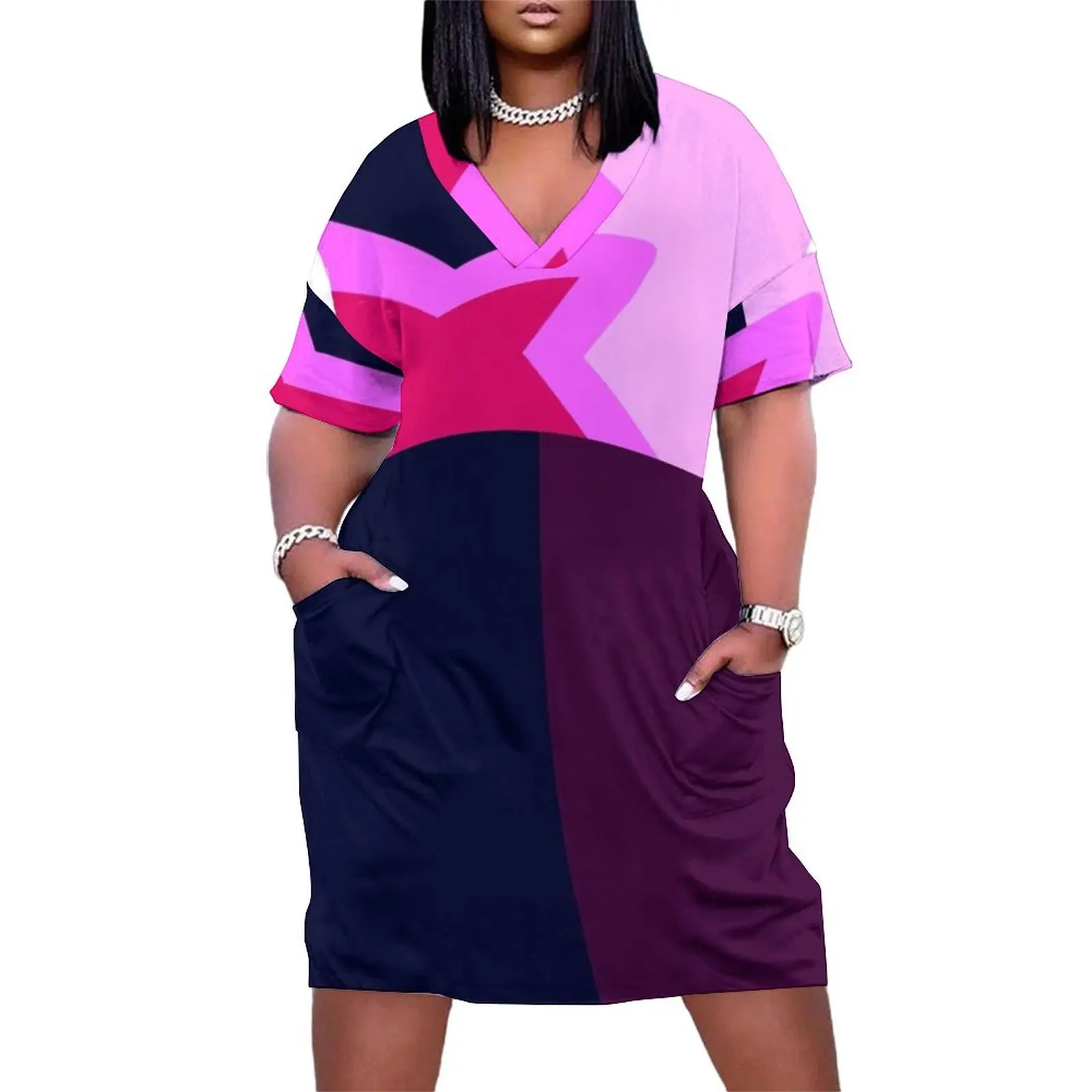 

Garnet (Steven Universe) Loose Pocket Dress dress dresses women summer 2024 dresses for women Cocktail of dresses