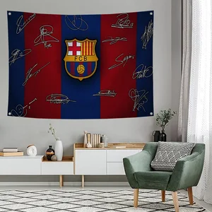 F-FC barcelona bayrakları, duvardan bir goblen asmak için özel bayrak, ev için iç tasarım, mağaza ofisi ve özel ürünler flaga home bayraktaki en büyük satışların 12'si bir - no. 11