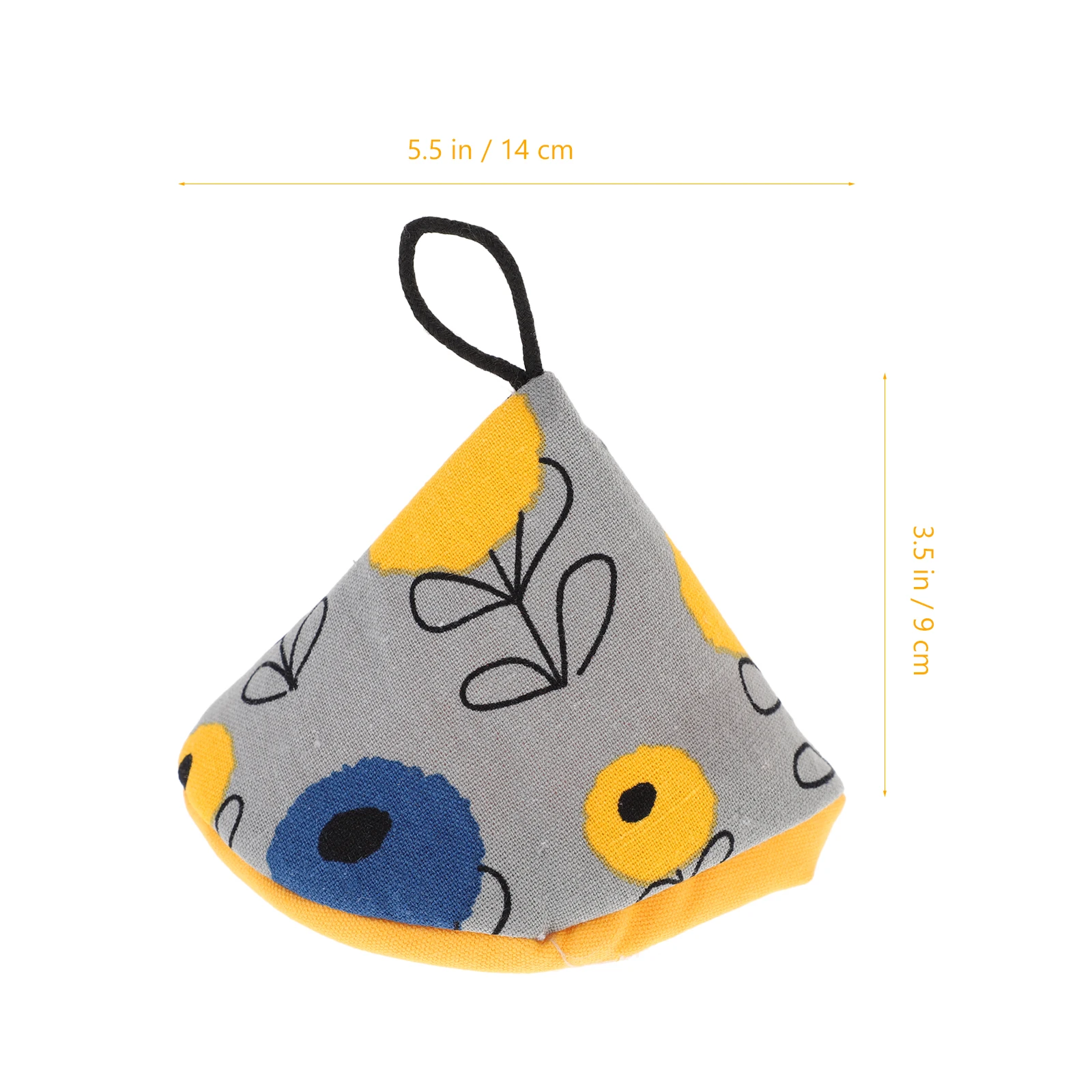 

4pcs Pot Handle Covers Triangle Shape Heat Resistant Gloves Kitchen Grip Sleeve Microwave Oven Storage Hook Reusable